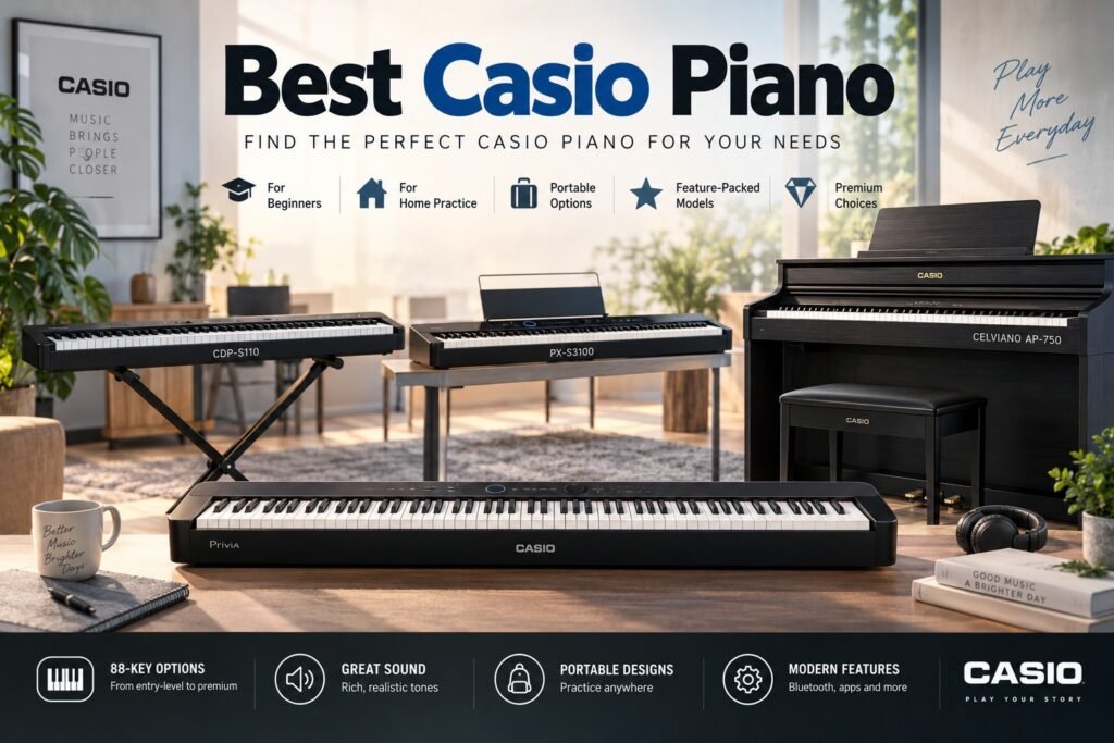 Best Casio piano buying guide