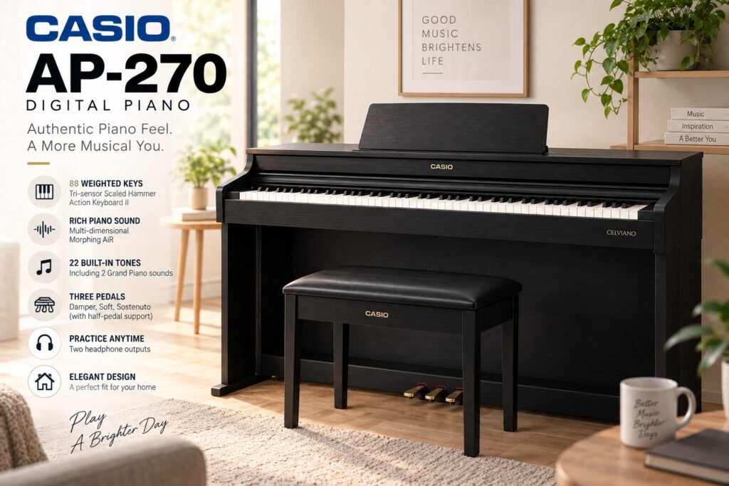 Casio AP-270 digital piano review
