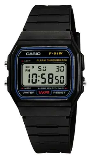 Best Cheap Casio Watches Casio F-91W - best overall cheap Casio watch