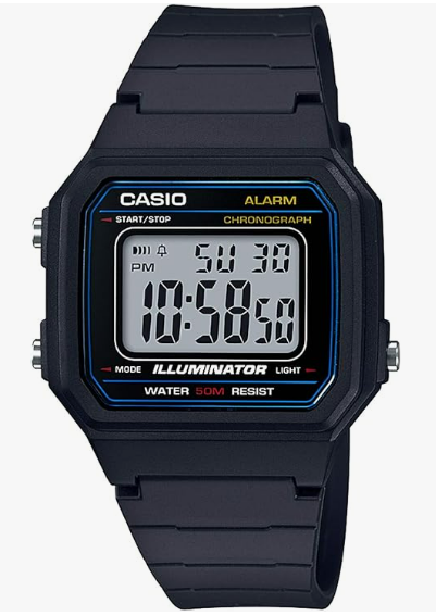 Best Cheap Casio Watches W-217H - best cheap Casio digital watch with a bigger screen