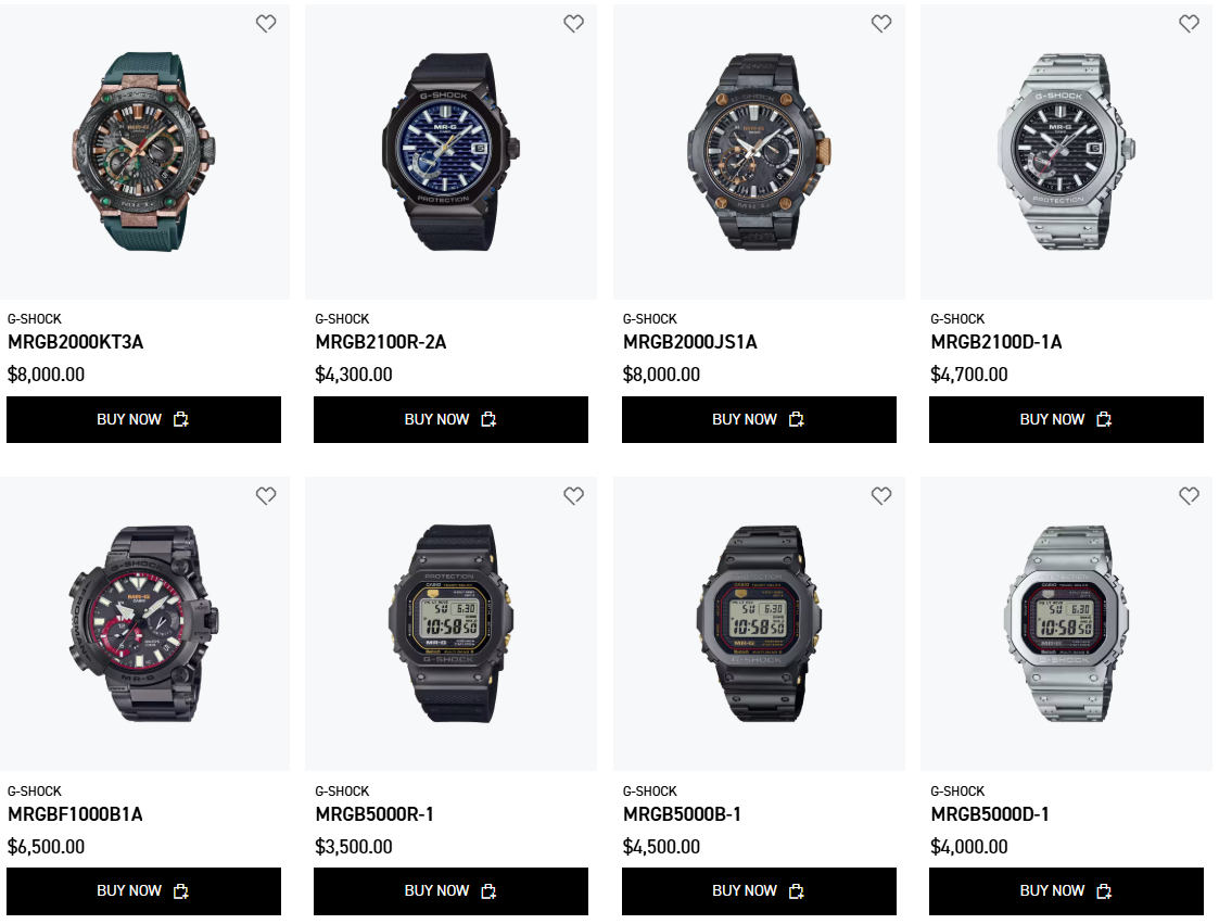 Casio luxury watches