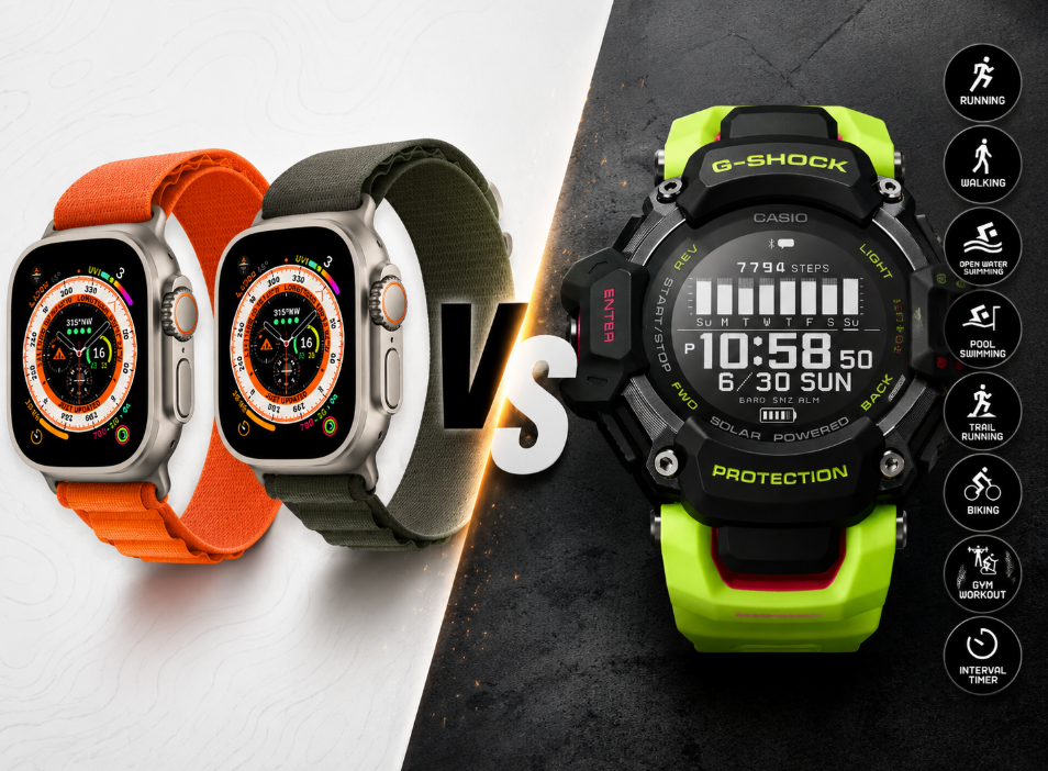 g shock vs apple watch ultra