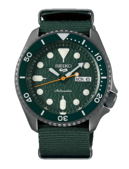 best casual strap model Seiko 5 Sports SRPD77
