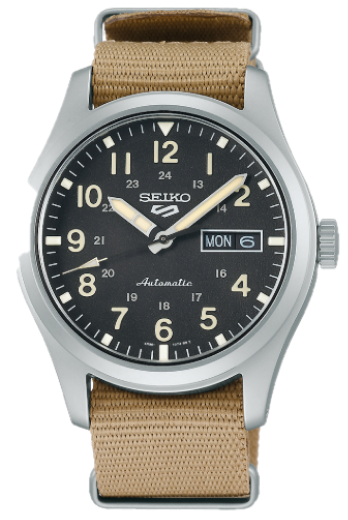 best field watch Seiko 5 Sports Field SRPG35