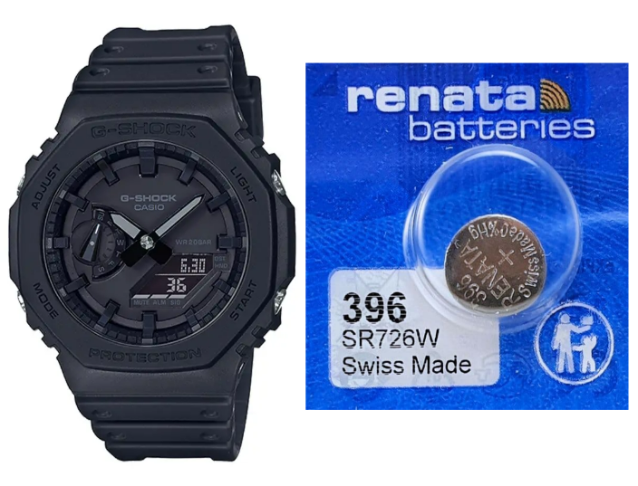 G-Shock GA-2100 GM2100 Battery mod