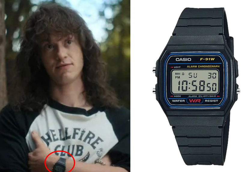 Eddie Munson - Casio F-91W 