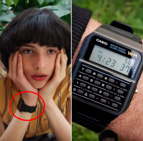 Mike Wheeler - Casio CA-53W-1 (Calculator Watch)