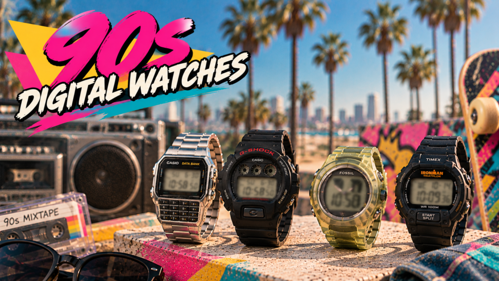 90s Digital Watches: When the Wrist Became a Testing Ground