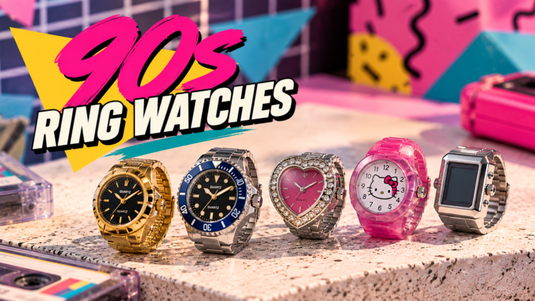 90s Ring Watches: A Tiny Watch With a Complicated History