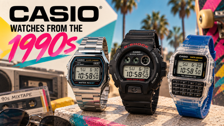 Casio Watches From the 90s: What the Brand Actually Built