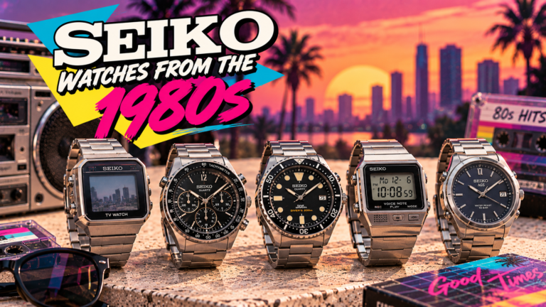 Seiko Watches From the 80s: The Decade Seiko Tried Everything