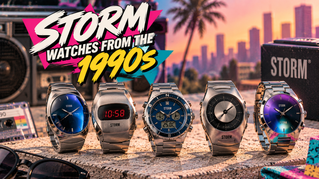Storm Watches From the 90s: The British Brand That Made Watches Look Like Nothing Else