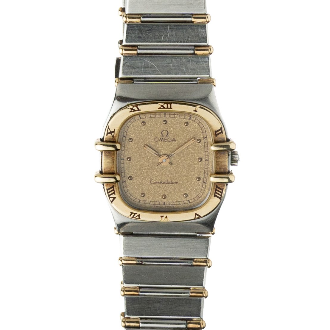 Vintage 1980s Omega Constellation Manhattan watch